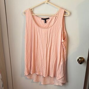 White House Black Market Light Pink Tank Top